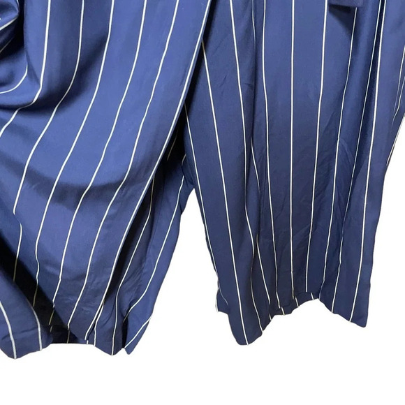 J. Crew Nevereven D-ring Pant in Stripe Navy Blue Size XL - Picture 5 of 10